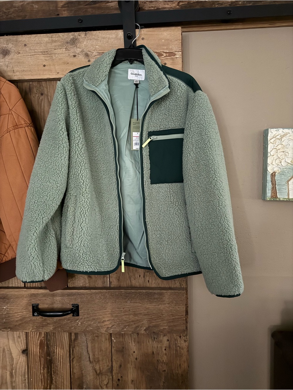 Zip up jacket